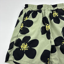 Load image into Gallery viewer, Girls lightweight, floral shorts, elasticated, GUC, size 7-8,  