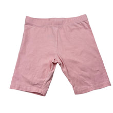 Load image into Gallery viewer, Girls Seed, pink stretchy bike shorts, no size, W: 26cm across unstretched, FUC, size 4-5,  