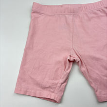 Load image into Gallery viewer, Girls Seed, pink stretchy bike shorts, no size, W: 26cm across unstretched, FUC, size 4-5,  