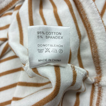 Load image into Gallery viewer, Unisex Bobby G, striped terry oversized tee / top, EUC, size 1,  