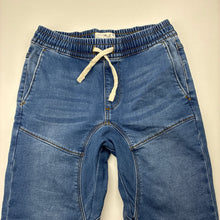 Load image into Gallery viewer, Boys Target, stretch knit denim jogger jeans, elasticated, GUC, size 10,  