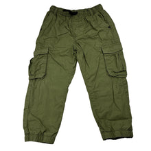 Load image into Gallery viewer, Boys Next, lined khaki cotton cargo pants, elasticated, Inside leg: 35cm, EUC, size 3-4,  