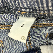 Load image into Gallery viewer, Boys Target, blue stretch denim jeans, elasticated, Inside leg: 32cm, GUC, size 3,  