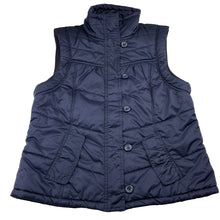 Load image into Gallery viewer, Girls Urbane, navy puffer vest / sleeveless jacket, EUC, size 14,  