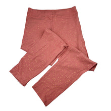 Load image into Gallery viewer, Girls Anko, pink &amp; gold leggings, elasticated, Inside leg: 50cm, EUC, size 9,  