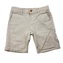 Load image into Gallery viewer, Boys Mayoral, cotton / linen blend shorts, adjusable, marks front right leg, FUC, size 5,  