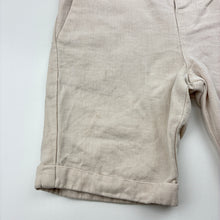 Load image into Gallery viewer, Boys Mayoral, cotton / linen blend shorts, adjusable, marks front right leg, FUC, size 5,  