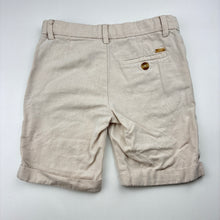 Load image into Gallery viewer, Boys Mayoral, cotton / linen blend shorts, adjusable, marks front right leg, FUC, size 5,  