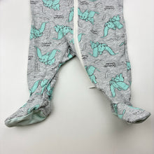 Load image into Gallery viewer, Unisex Disney, Dumbo stretchy zip coverall / romper, GUC, size 000,  