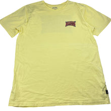 Load image into Gallery viewer, Boys BILLABONG, yellow cotton tee / top, EUC, size 16,  