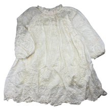 Load image into Gallery viewer, Girls Muzhika Kids, cotton lined embroidered dress, light marks, FUC, size 6, L: 64cm
