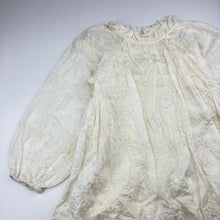 Load image into Gallery viewer, Girls Muzhika Kids, cotton lined embroidered dress, light marks, FUC, size 6, L: 64cm