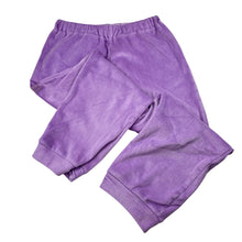 Load image into Gallery viewer, Girls Uniqlo, purple fleece pyjama pants / bottoms, EUC, size 6,  