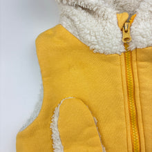 Load image into Gallery viewer, Girls JELLYBABY, fleece hooded vest / jacket, light marks front right chest, FUC, size 2,  