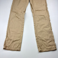 Load image into Gallery viewer, Boys Brilliant Basics, cotton chino pants, elasticated, Inside leg: 54cm, EUC, size 8,  
