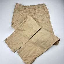 Load image into Gallery viewer, Boys Brilliant Basics, cotton chino pants, elasticated, Inside leg: 54cm, EUC, size 8,  