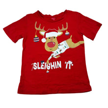 Load image into Gallery viewer, Unisex REAL Dream, cotton Christmas pyjama top, FUC, size 5-6,  