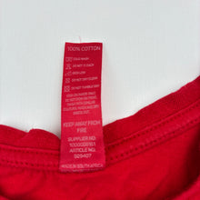 Load image into Gallery viewer, Unisex REAL Dream, cotton Christmas pyjama top, FUC, size 5-6,  