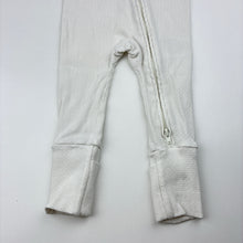 Load image into Gallery viewer, Unisex Cotton On, organic cotton blend zip coverall / romper, EUC, size 0,  
