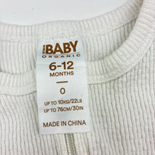 Load image into Gallery viewer, Unisex Cotton On, organic cotton blend zip coverall / romper, EUC, size 0,  