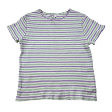 Load image into Gallery viewer, Girls KID, striped stretchy tee / top, FUC, size 8,  