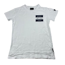 Load image into Gallery viewer, Boys HENLEYS, white cotton tee / top, GUC, size 10,  