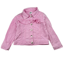 Load image into Gallery viewer, Girls Anko, soft feel stretch cotton jacket, poppers, FUC, size 3,  