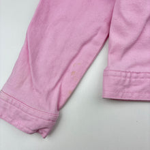 Load image into Gallery viewer, Girls Anko, soft feel stretch cotton jacket, poppers, FUC, size 3,  