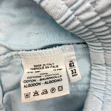 Load image into Gallery viewer, Boys United Colors of Benetton, vintage cotton pants, elasticated, light marks, Inside leg: 25cm, FUC, size 1,  