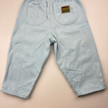 Load image into Gallery viewer, Boys United Colors of Benetton, vintage cotton pants, elasticated, light marks, Inside leg: 25cm, FUC, size 1,  