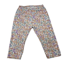 Load image into Gallery viewer, Girls Uniqlo, PAUL &amp; JOE cropped floral leggings, Inside leg: 24.5cm, GUC, size 4,  