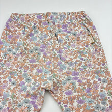 Load image into Gallery viewer, Girls Uniqlo, PAUL &amp; JOE cropped floral leggings, Inside leg: 24.5cm, GUC, size 4,  