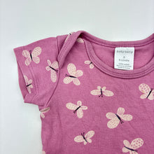 Load image into Gallery viewer, Girls Baby Berry, cotton bodysuit / romper, butterflies, FUC, size 0,  