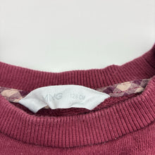 Load image into Gallery viewer, Girls MNG, cotton sweater dress, wash fade, FUC, size 7-8, L: 57cm