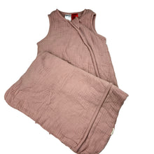 Load image into Gallery viewer, Girls Anko, lined organic cotton sleeping bag, GUC, size 00,  