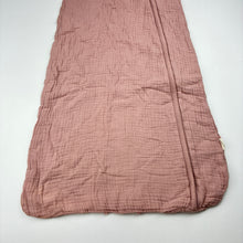 Load image into Gallery viewer, Girls Anko, lined organic cotton sleeping bag, GUC, size 00,  