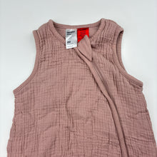Load image into Gallery viewer, Girls Anko, lined organic cotton sleeping bag, GUC, size 00,  