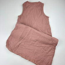 Load image into Gallery viewer, Girls Anko, lined organic cotton sleeping bag, GUC, size 00,  