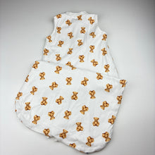 Load image into Gallery viewer, Unisex Anko, cotton sleeping bag, teddy bears, EUC, size 00,  