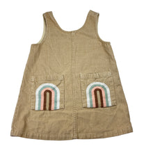 Load image into Gallery viewer, Girls Target, embroidered corduroy cotton dress, GUC, size 3, L: 48cm