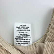 Load image into Gallery viewer, Girls Target, embroidered corduroy cotton dress, GUC, size 3, L: 48cm