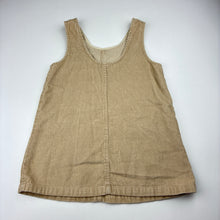 Load image into Gallery viewer, Girls Target, embroidered corduroy cotton dress, GUC, size 3, L: 48cm