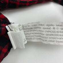 Load image into Gallery viewer, Girls Zara, checked cotton shirt dress, GUC, size 8, L: 62cm