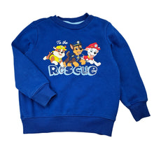 Load image into Gallery viewer, Boys Nickelodeon, Paw Patrol fleece lined sweater / jumper, FUC, size 4,  