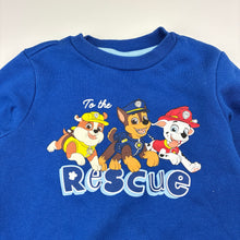 Load image into Gallery viewer, Boys Nickelodeon, Paw Patrol fleece lined sweater / jumper, FUC, size 4,  