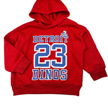 Load image into Gallery viewer, Boys KID, fleece lined hoodie sweater, pilling &amp; marks on front, FUC, size 4,  