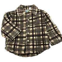 Load image into Gallery viewer, Boys Kids Stuff, vintage fleece jacket / coat, light marks on sleeve pocket, FUC, size 2,  