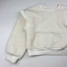Load image into Gallery viewer, Girls DKNY, soft fluffy fleece sweater / jumper, EUC, size 6,  
