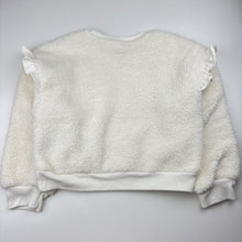 Load image into Gallery viewer, Girls DKNY, soft fluffy fleece sweater / jumper, EUC, size 6,  
