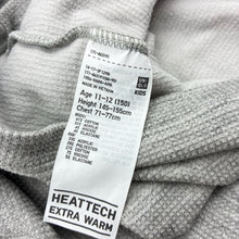 Load image into Gallery viewer, Unisex Uniqlo, HEATTECH extra warm long sleeve top, GUC, size 11-12,  